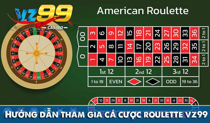 Roulette VZ99: Trò chơi cò quay hấp dẫn thưởng lớn tại Vz99 8 hướng dẫn tham gia cá roulette vz99